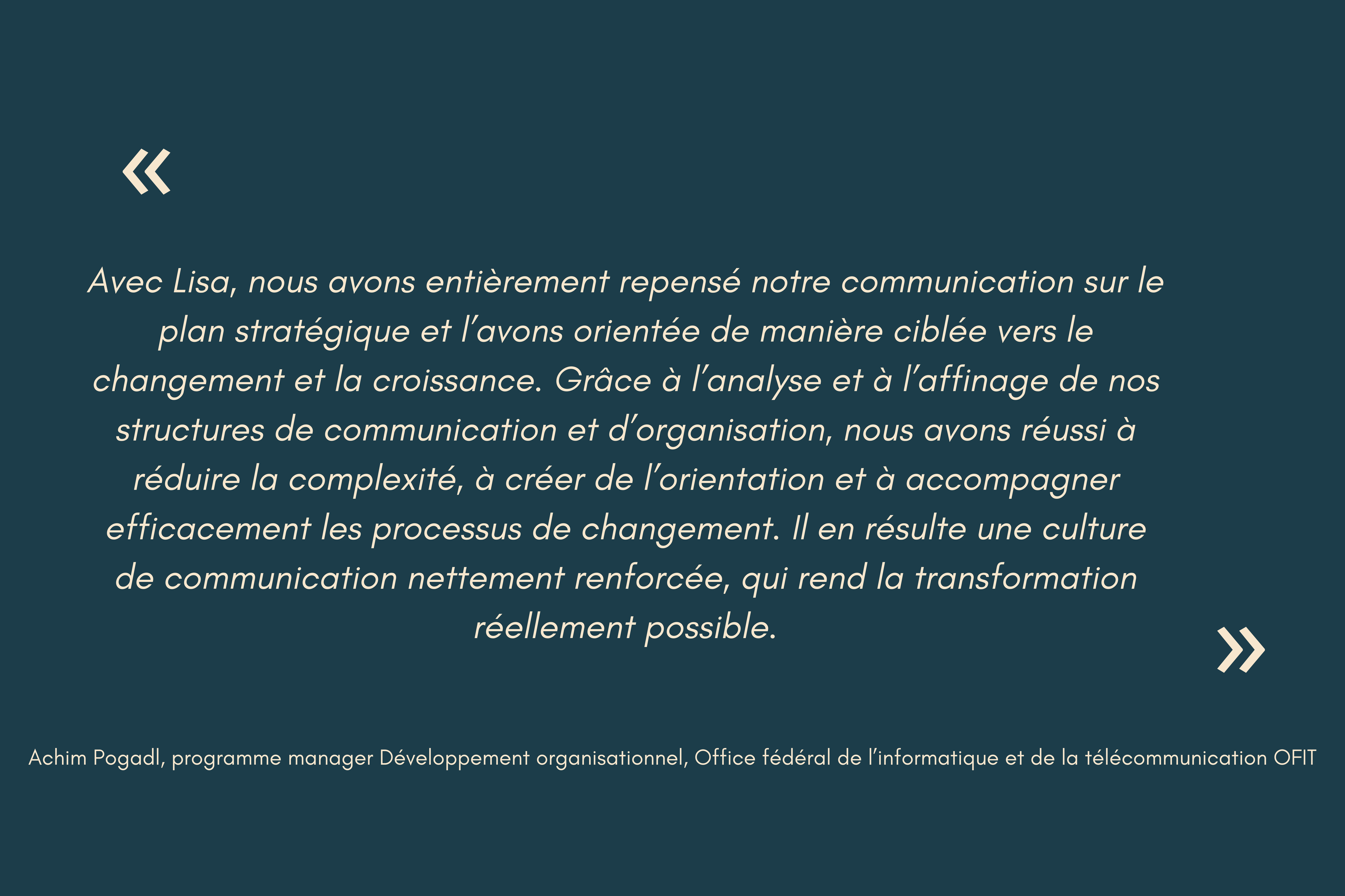 Testimonial Achim Pogadl